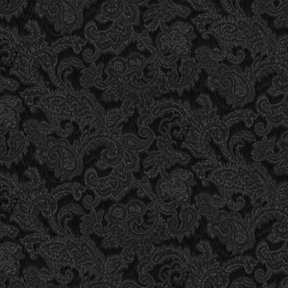 Jacquard Prints ~ R251120D  BLACK