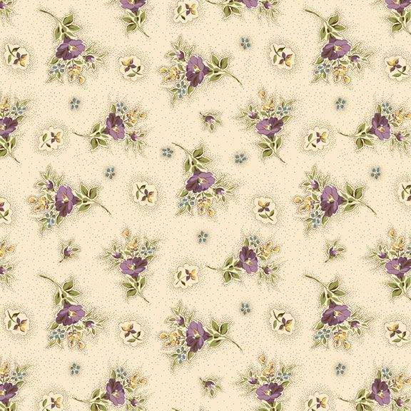 Timeless Stitches ~ Morning Glory ~ R602010D CREAM