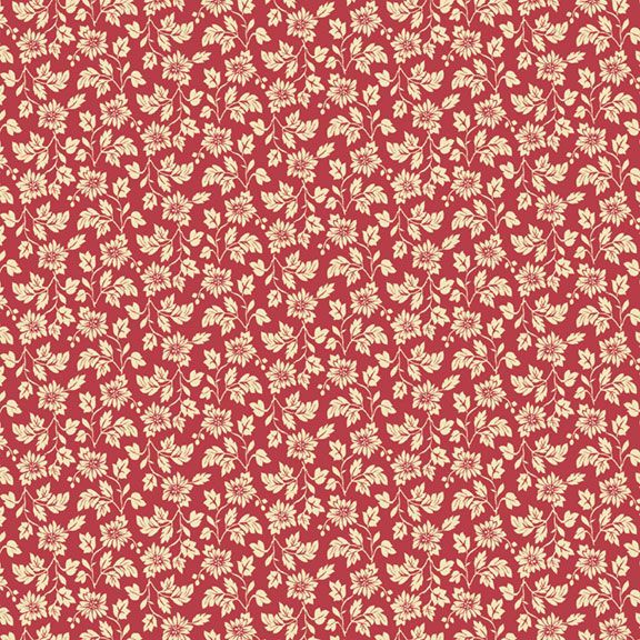 Timeless Stitches ~ Floral ~ R602017D RED