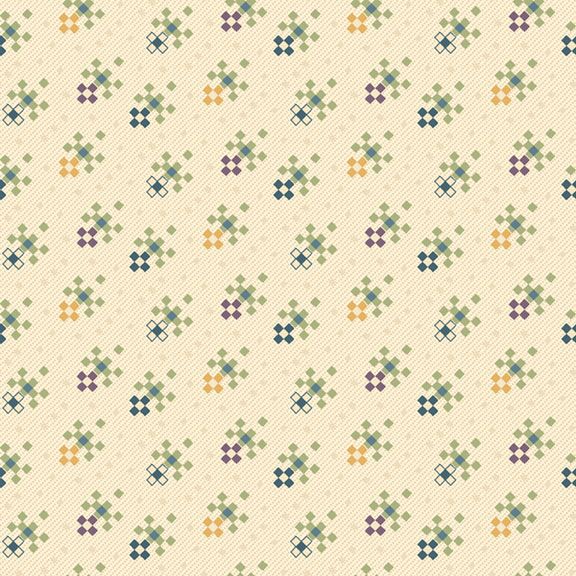 Timeless Stitches ~ Geo ~ R602018D CREAM
