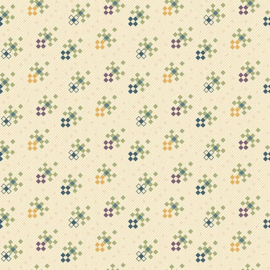 Timeless Stitches ~ Geo ~ R602018D CREAM