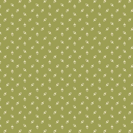 Timeless Stitches ~ Flower Buds ~ R602019D GREEN