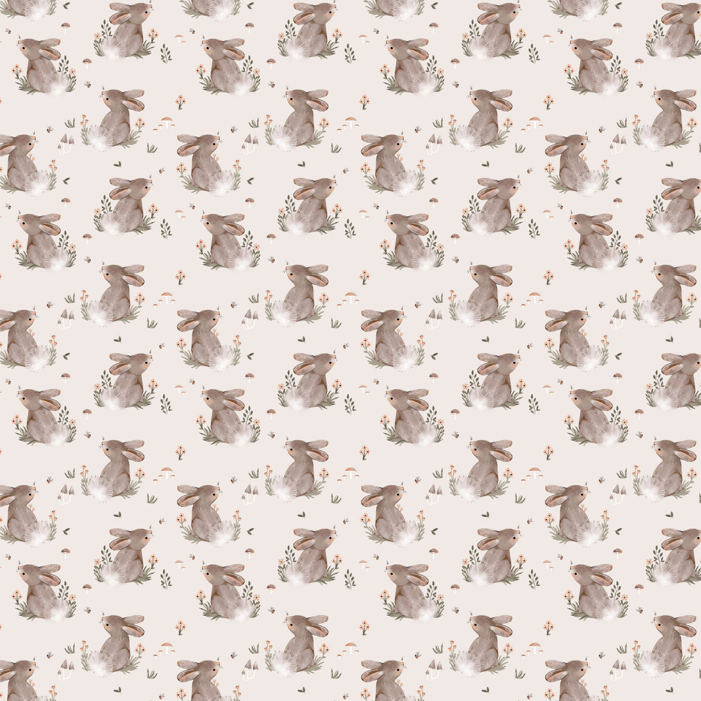 Blossom Breeze ~ Bunnies ~ RC91019-11 Cream