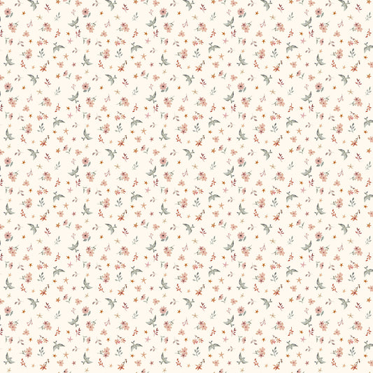 Blossom Breeze ~ Birds ~ RC91022-11 Cream