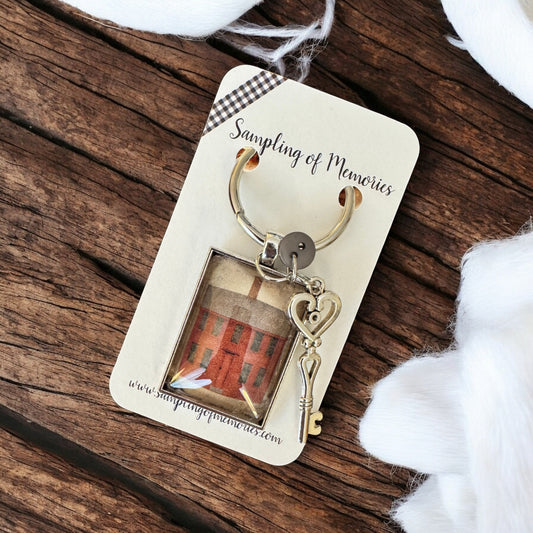 Sampling of Memories | Thread Keep - Red Saltbox House