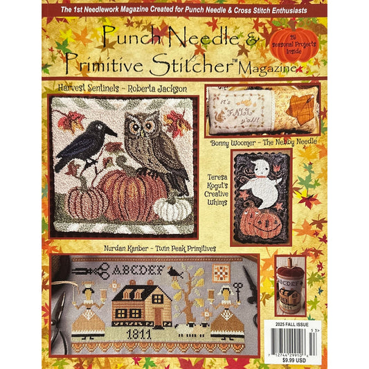 Punch Needle & Primitive Stitcher Magazine - Fall 2025