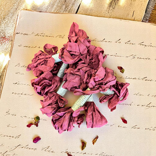 Monahan Papers | Aged Ribbon - Rosebud
