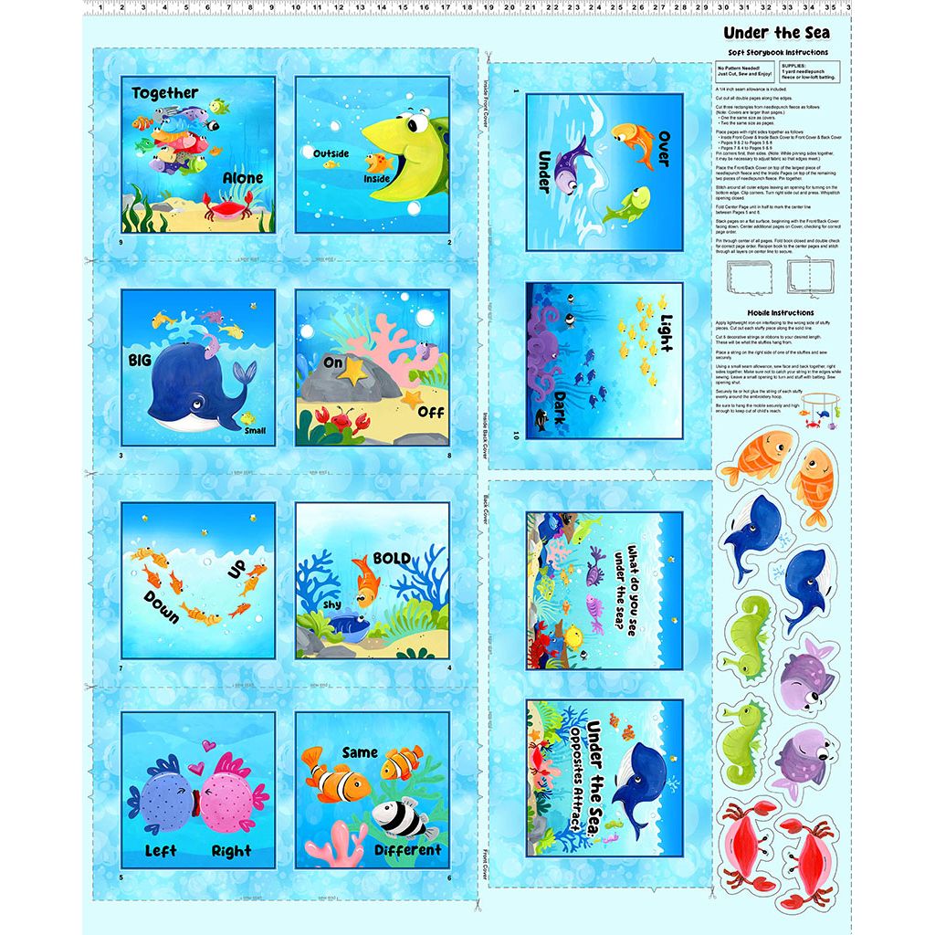 Under the Sea ~ 36" Storybook ~ SB20446-999 Multi