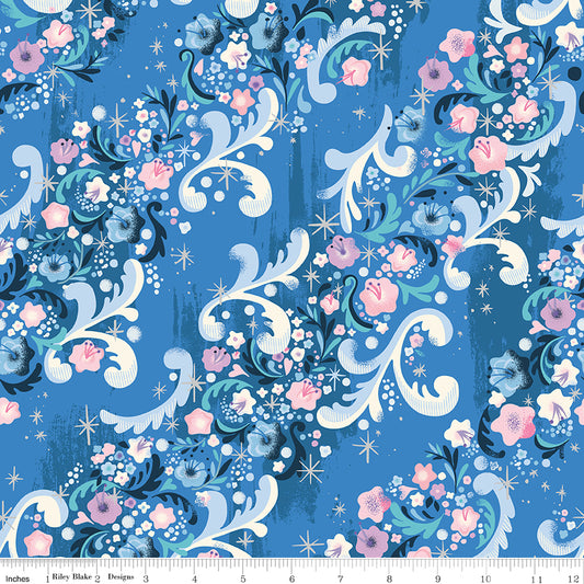 Wishes ~ Cindy's Flowers ~ SC18074 Blueberry Sparkle
