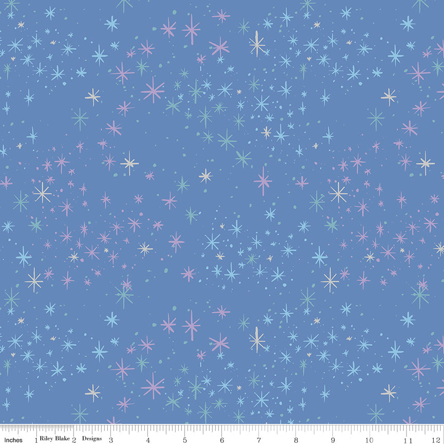 Wishes ~ Magic ~ SC18076 Periwinkle Sparkle