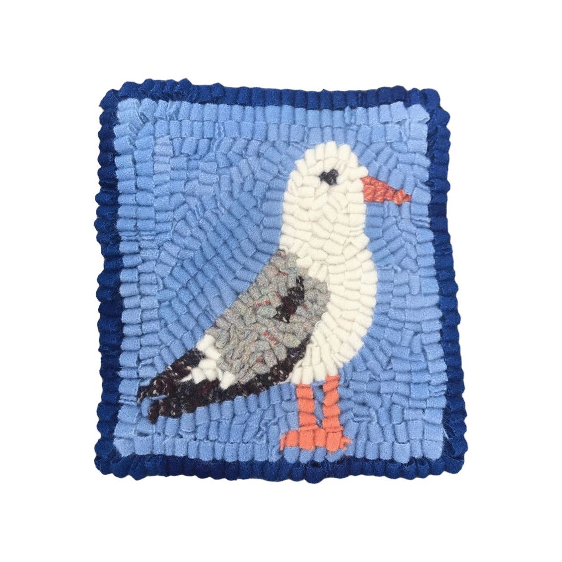 Rug Hooking Kit - Kid Friendly Fiber Art Kit - Seagull