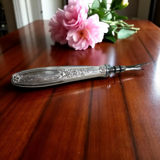 Vintage Silver Plated Seam Ripper