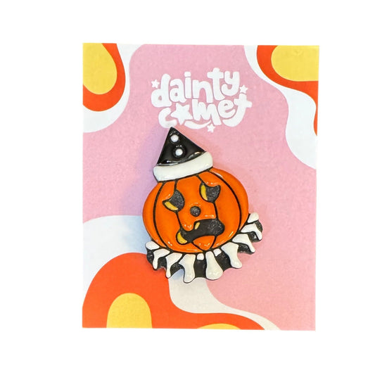 Needle Minder - Sad Pumpkin