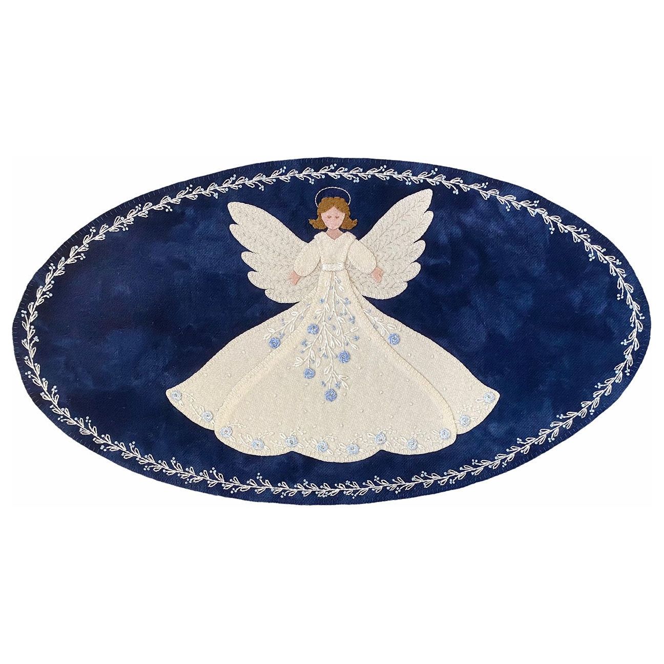 Karen Yaffe Designs ~ Sapphire Angel Wool Applique Pattern – Hobby ...
