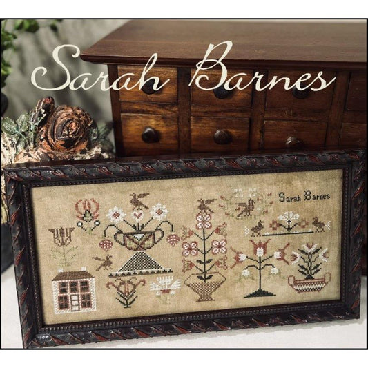 The Scarlett House ~ Sarah Barnes Sampler Pattern