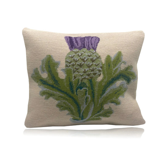 The Flanders Tapestry Collection ~ Scottish Thistle (Cream) Needlepoint Tapestry Kit