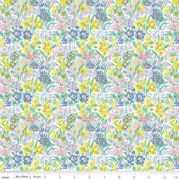 Liberty Fabric ~ London Parks Collection Kew Blooms 01666864B