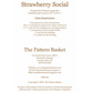 Strawberry Social by The Pattern Basket