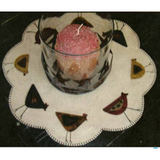 Primitive Gatherings ~ Run Chicken Run Table Mat Pattern