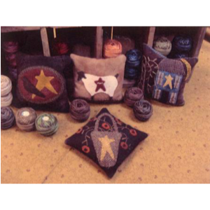 Primitive Gatherings ~ Primitive Wool Pincushions Appliqué Pattern