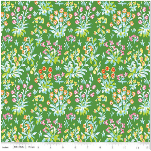 Liberty Fabric ~ London Parks Collection Battersea Botanical C 01666859C