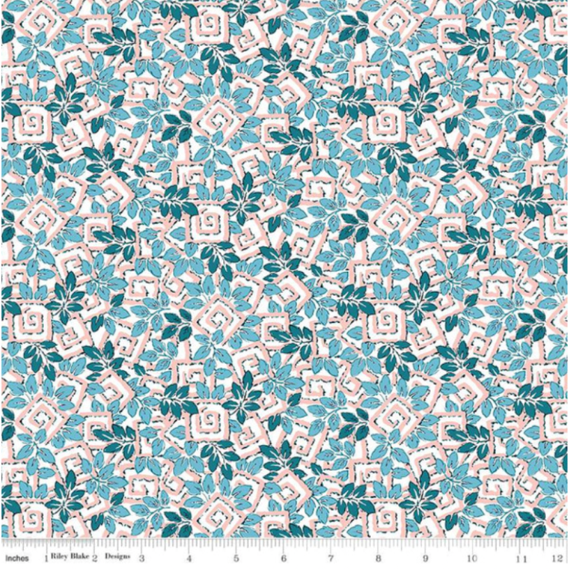 Liberty Fabric ~ London Parks Collection Coronation Gardens A 01666858A