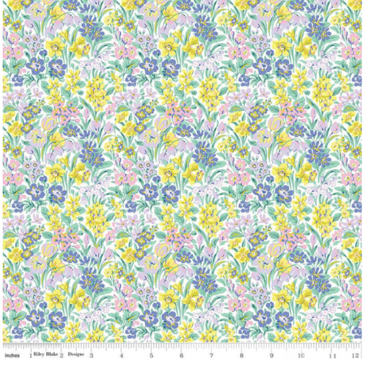 Liberty Fabric ~ London Parks Collection Kew Blooms B