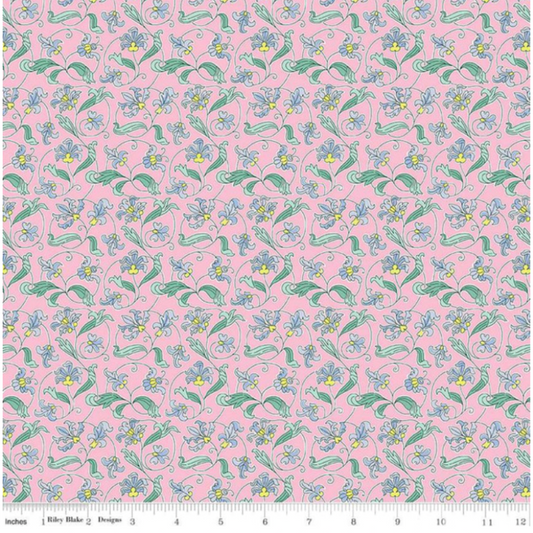 Liberty Fabric ~ London Parks Collection Park Gates B 01666865B