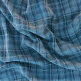 Rebecca Erb ~ Glacier Blue Wool Fabric