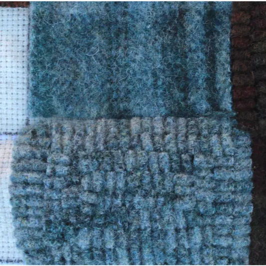 Rebecca Erb ~ Glacier Blue Wool Fabric