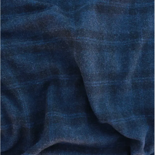 Rebecca Erb ~ Midnight Blue Wool Fabric Fat Quarter