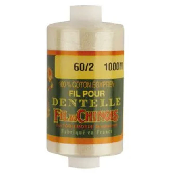 Fil au Chinois Ecru Lace Thread ~ Size 60/2