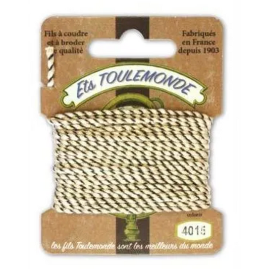 Toulemonde Rochefort Thread ~ 4015 Beige/Brown