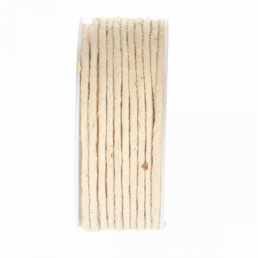 Cotton Piping Cord 8/32in (1/4in) Natural