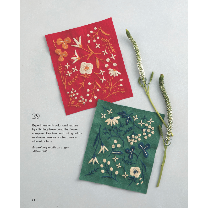 Artful Botanical Embroidery: A Collection of 32 Patterns and Projects for All Seasons [Book]