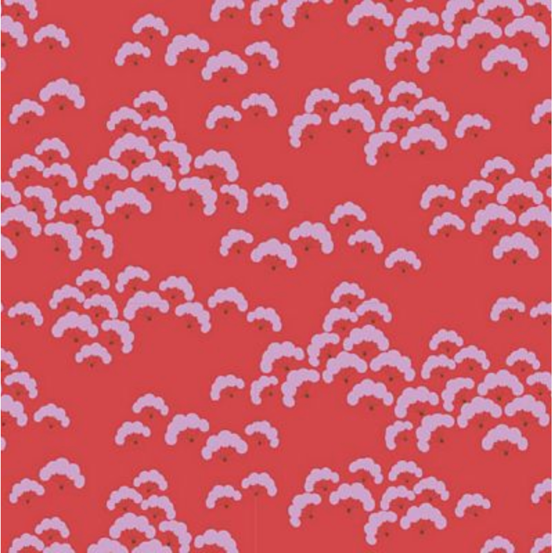Tilda Fabrics ~ Bloomsville Cottonbloom Paprika TIL100503-V15