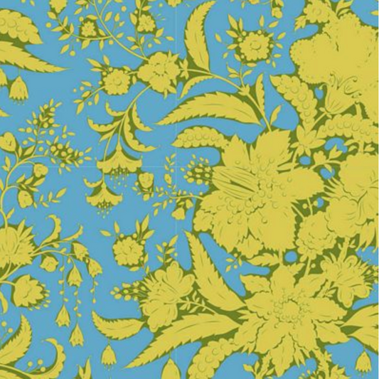 Tilda Fabrics ~ Bloomsville Abloom Sky TIL110074-V15