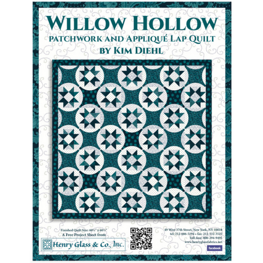 Willow Hollow Lap Quilt Free PDF Pattern