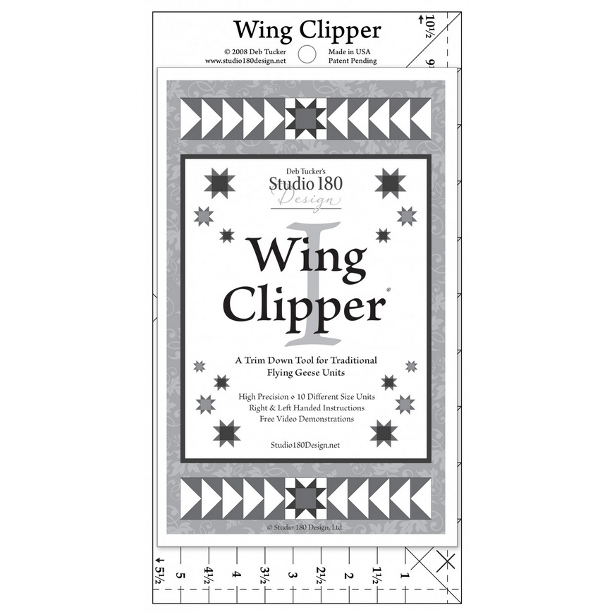 Studio 180 Design ~ Wing Clipper Template