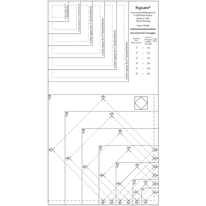 Studio 180 Design ~ Square Squared Template