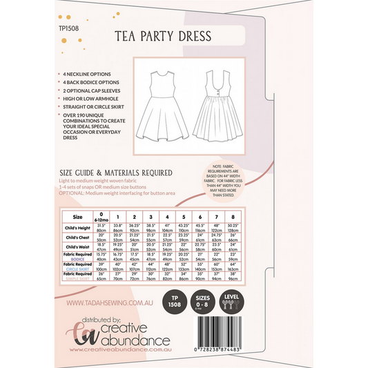 Creative Abundance ~ Tea Party Dress