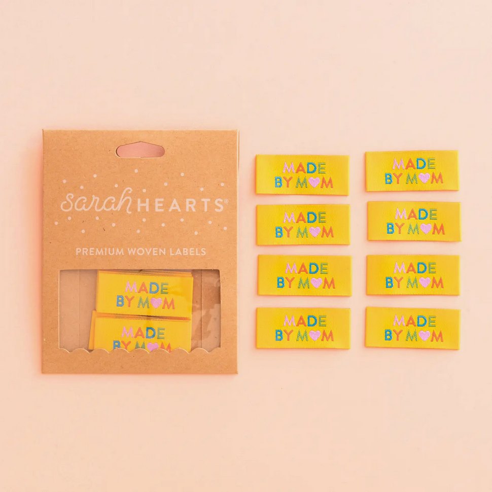 Woven Sewing Tags ~ Made By Mom