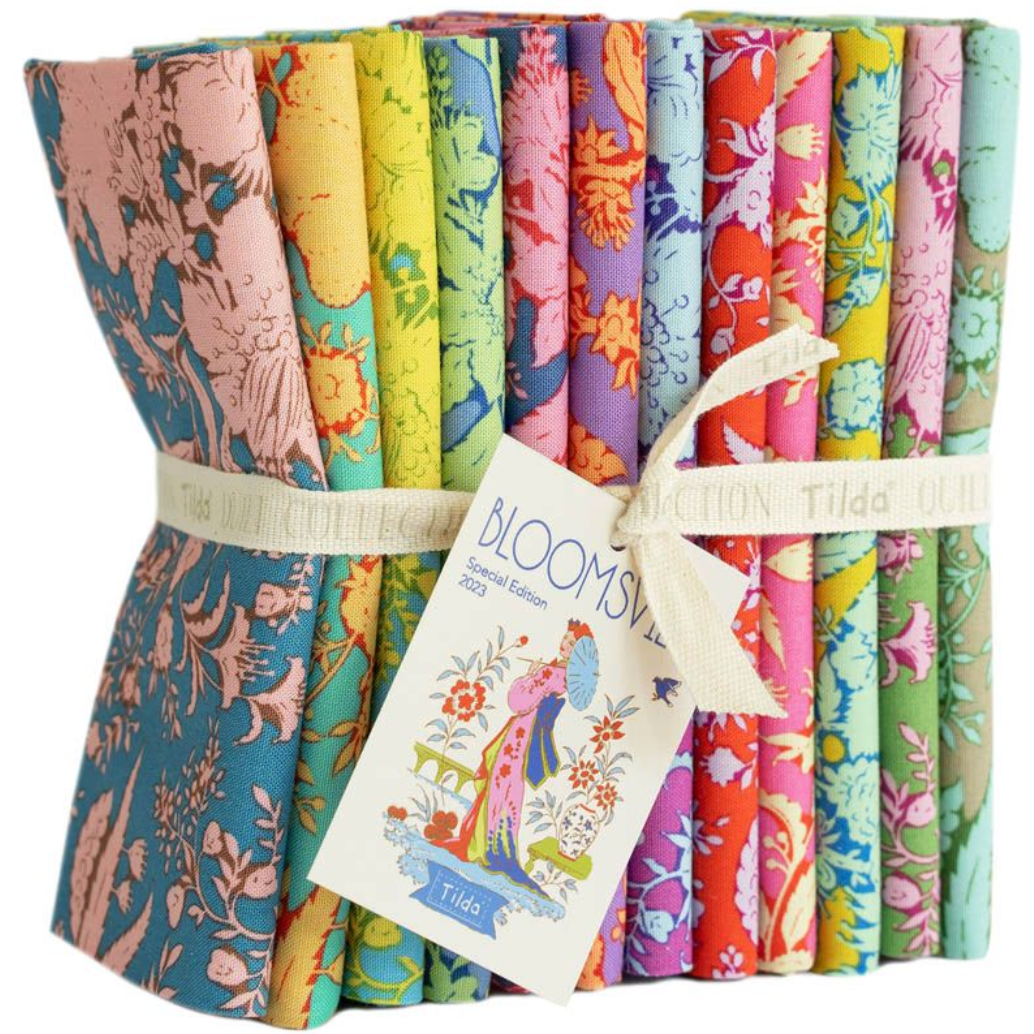 Tilda Fabrics ~ Bloomsville Abloom Blender Fat Quarter Bundle