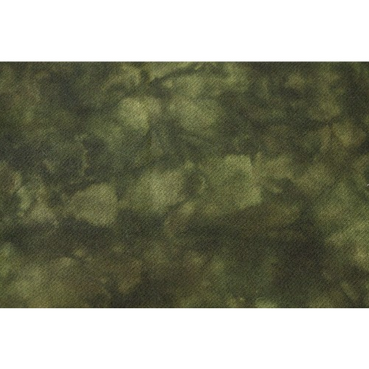 Primitive Gatherings ~ Bronze Green Hand-Dyed Texture #13 Wool Fabric Fat Quarter
