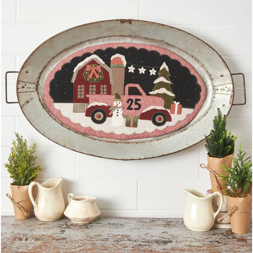 Buttermilk Basin Vintage Trucks Thru the Year December Hobby House Needleworks