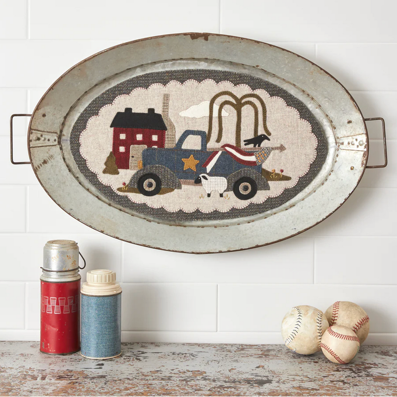 Buttermilk Basin Vintage Trucks Thru the Year July Hobby House Needleworks