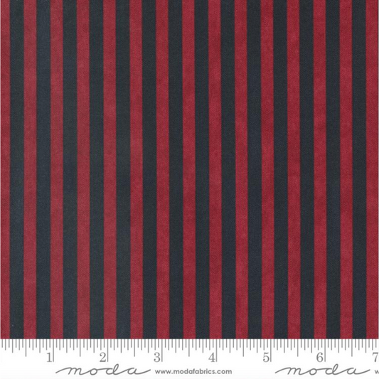 Shoppes on Main ~ Awning Stripe Crimson 6926 17