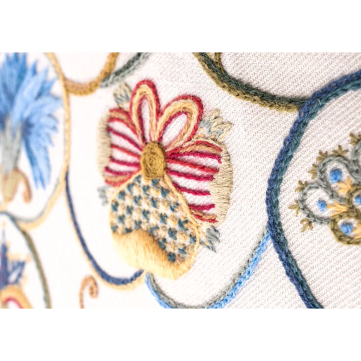 Crewel Sampler Embroidery Kit - The Floss Box