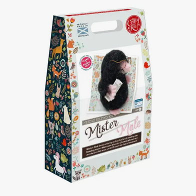 The Crafty Kit Company ~ Mr. Mole Needle Felting Kit