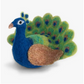 The Crafty Kit Company ~ Fabulous Peacock Needle Felting Kit